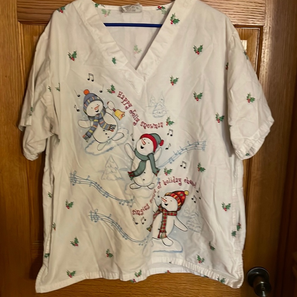 Christmas Scrub XL